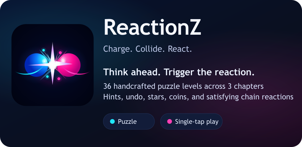 ReactionZ feature graphic